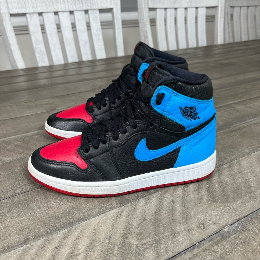 Nike Air Jordan 1 UNC To Chicago Sneakers Mens 7